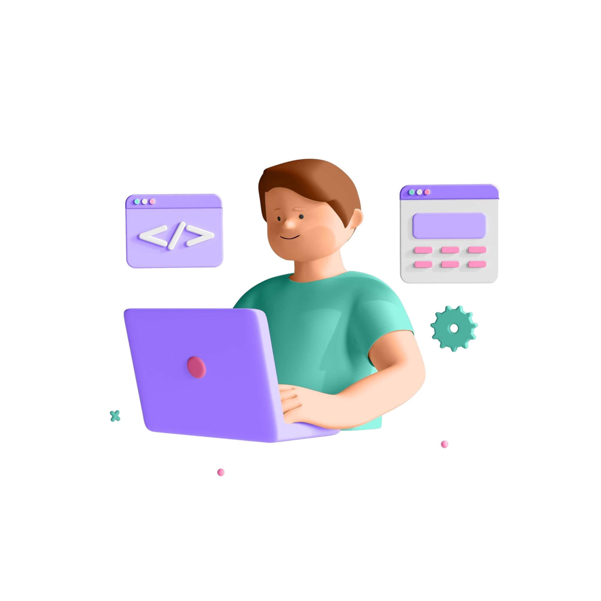 3d-nft-icon-developer-male-illustration 3d-nft-icon-developer-male-illustration